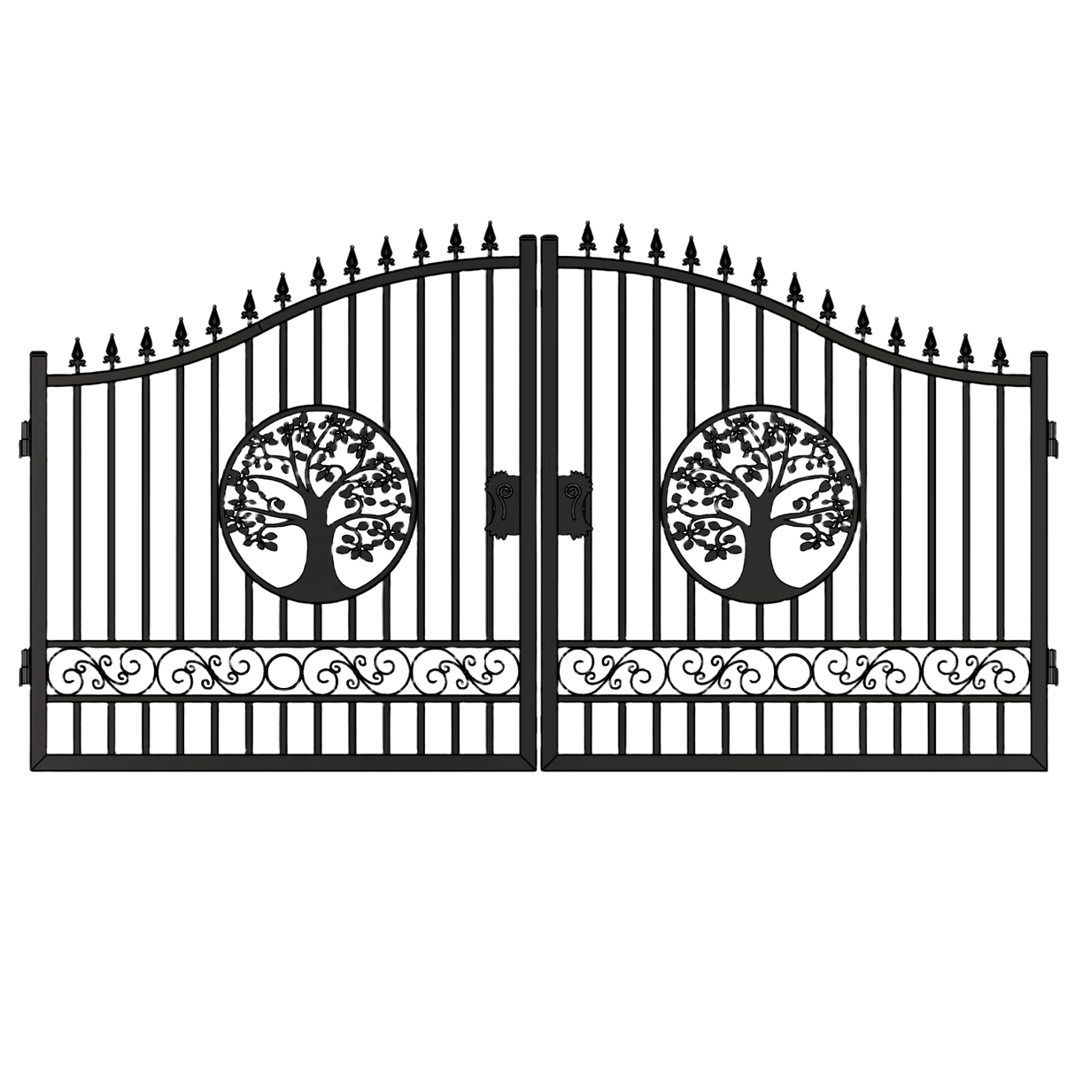 14' Iron Gate with Wider goalposts, No metal ball