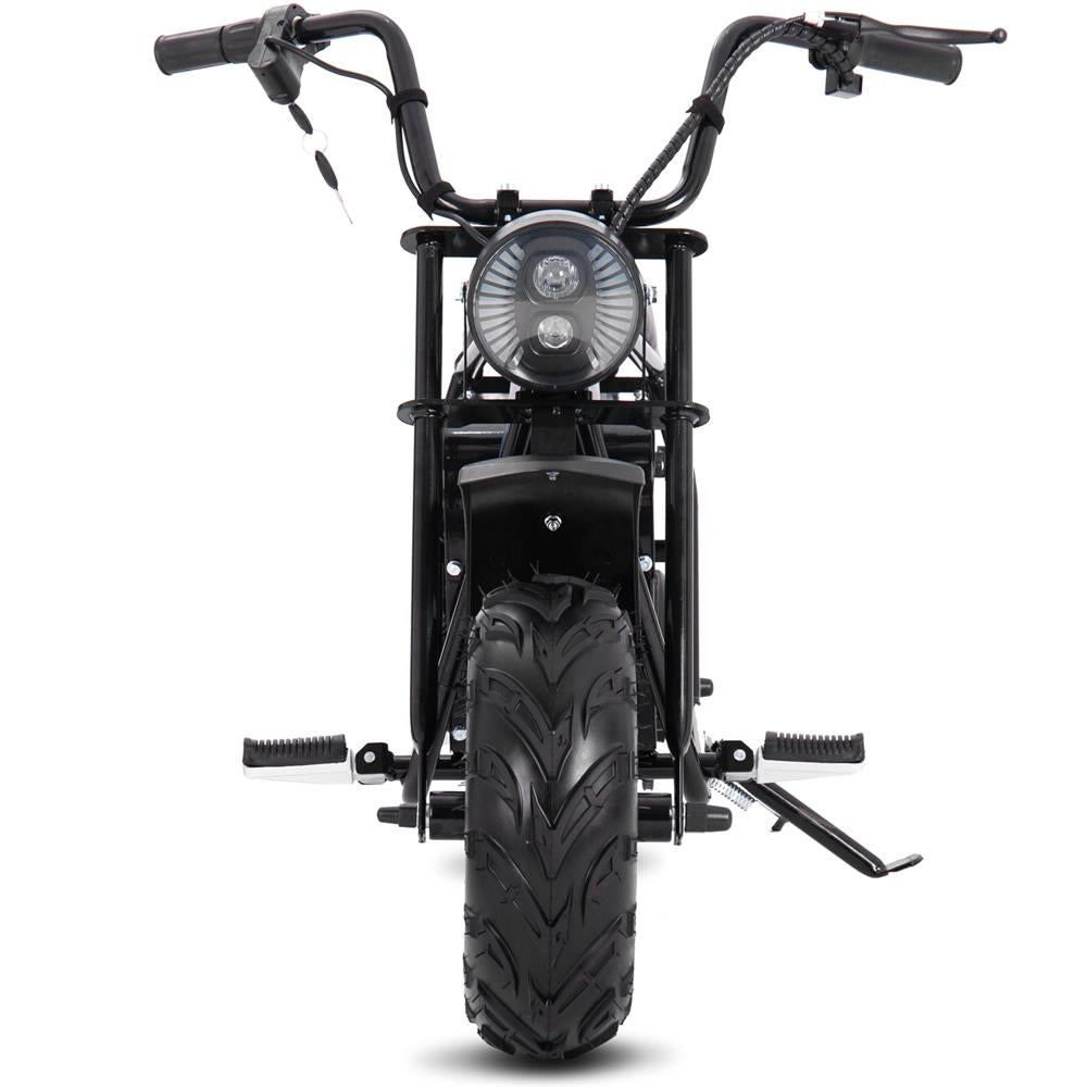 MotoTec | 48V/12Ah 1000W Electric Mini Bike | MT-MiniBike-48v-1000w_Black