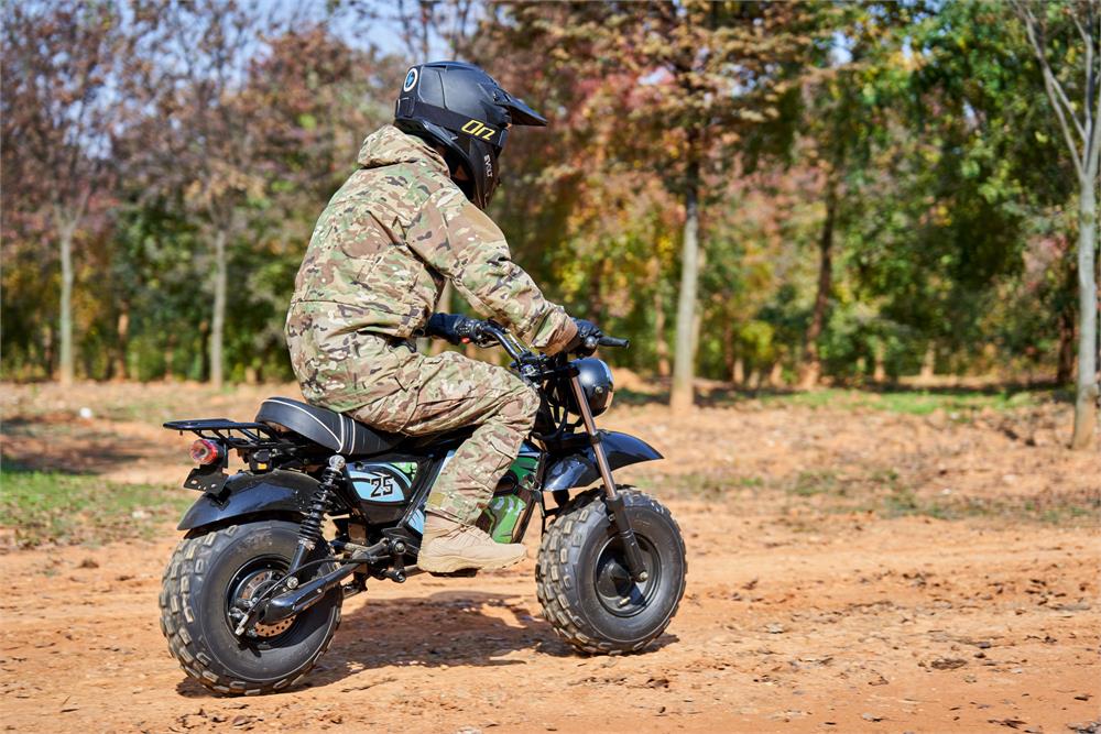 MotoTec | 60V/20Ah 1500W Electric Mini Bike | MT-MiniBike-60v-1500w_Black