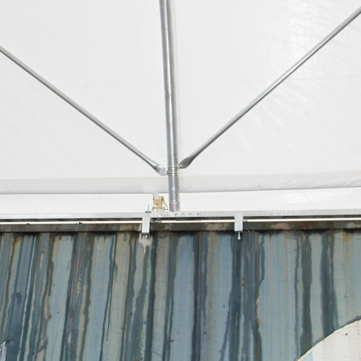 40'x40'x13' Shipping Container Canopy Shelter