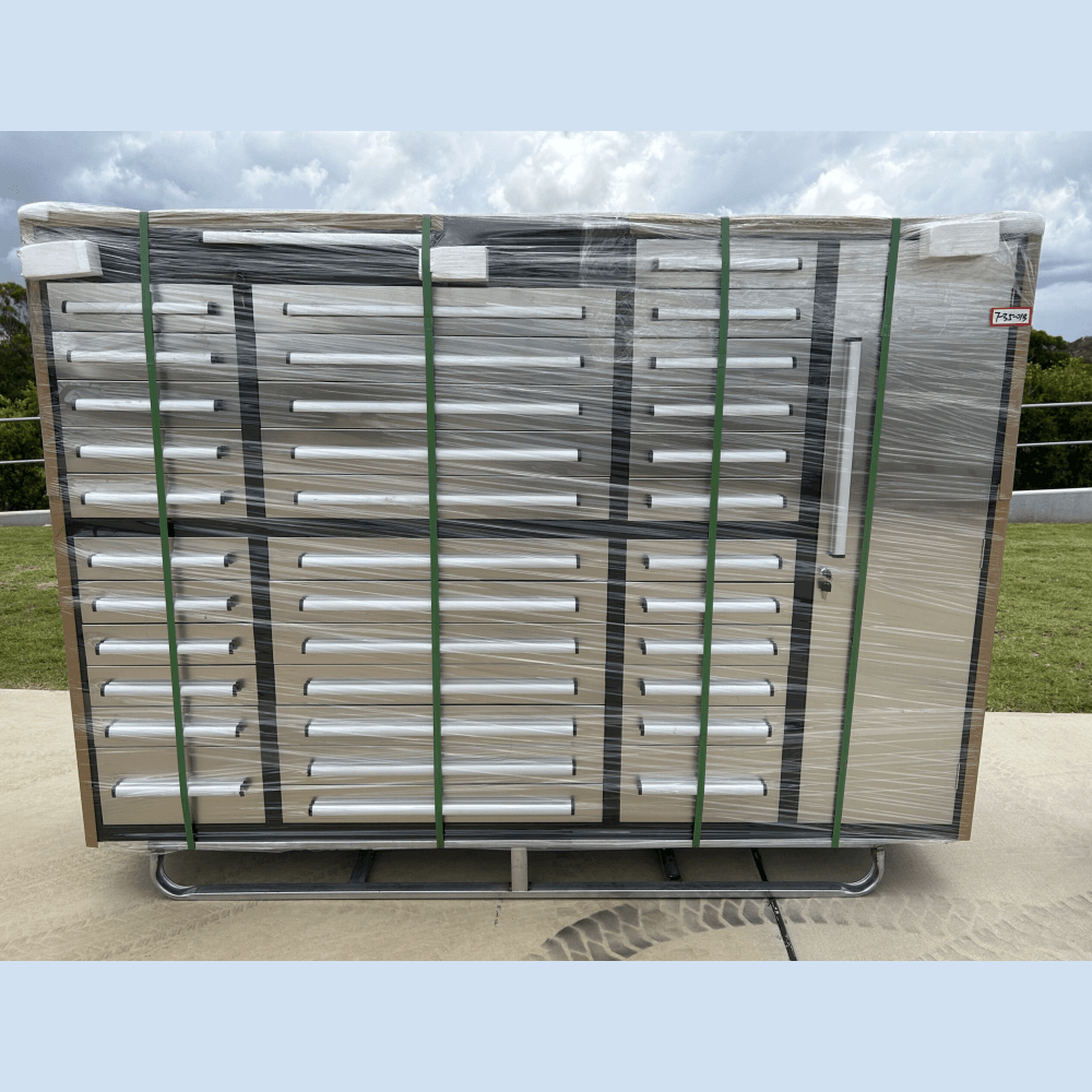 7ft Garage Storage Cabinet (35 Drawers & 1 Cabinet)