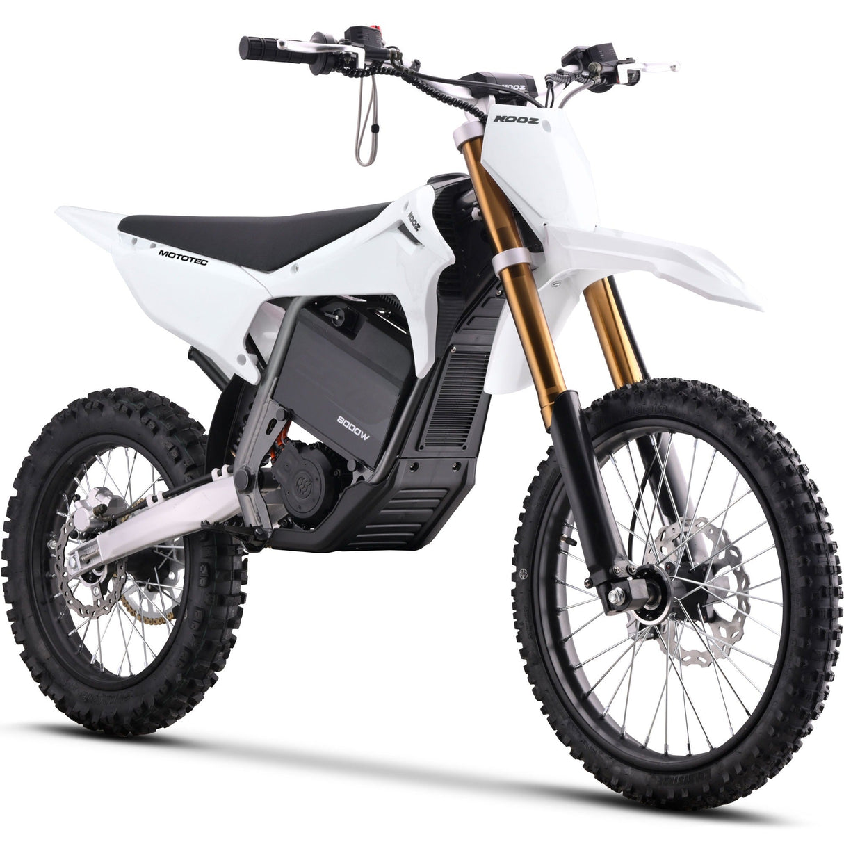MotoTec Pro 72V/35Ah 8000W 19/16 Off-Road Electric Dirt Bike