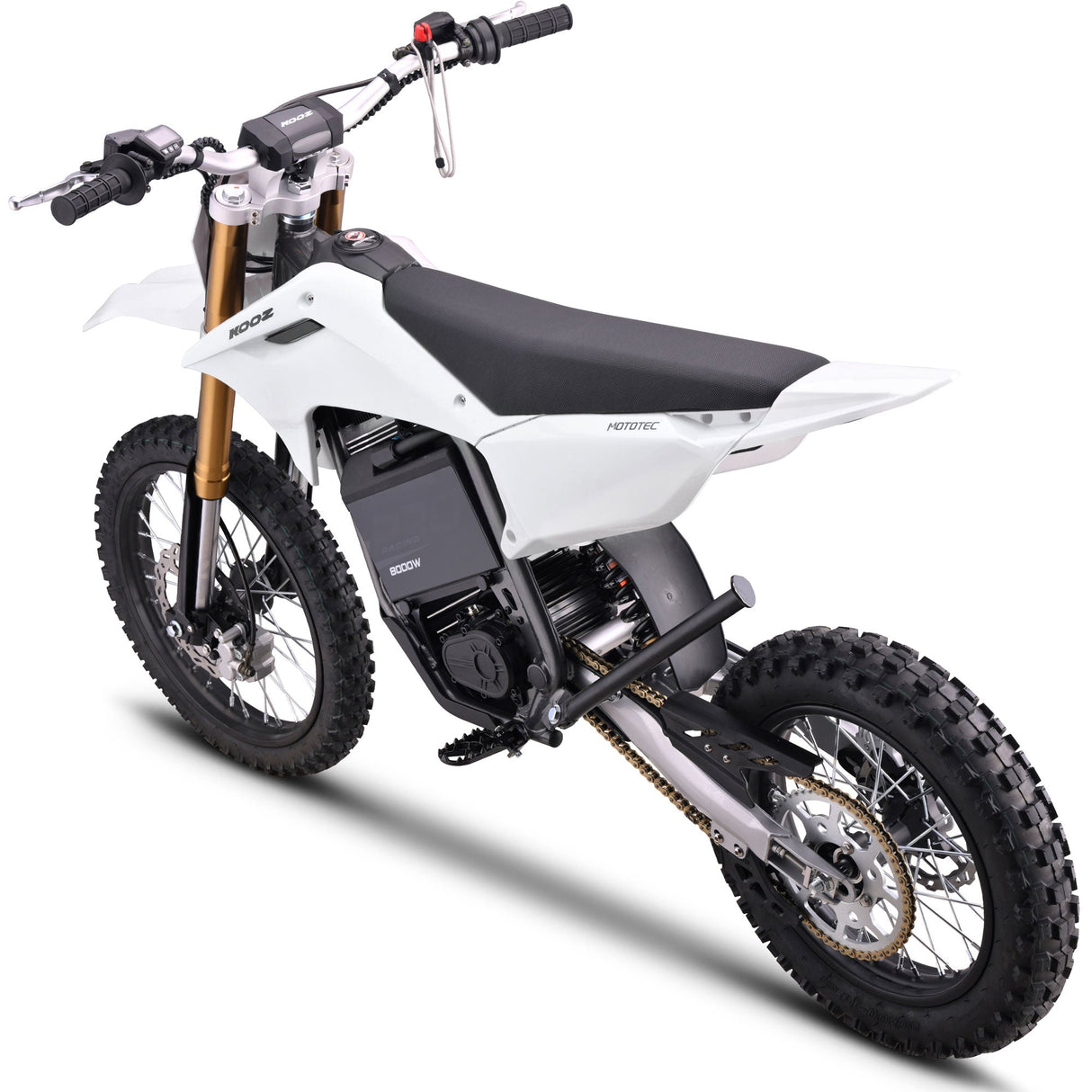 MotoTec Pro 72V/35Ah 8000W 17/14 Off-Road Electric Dirt Bike