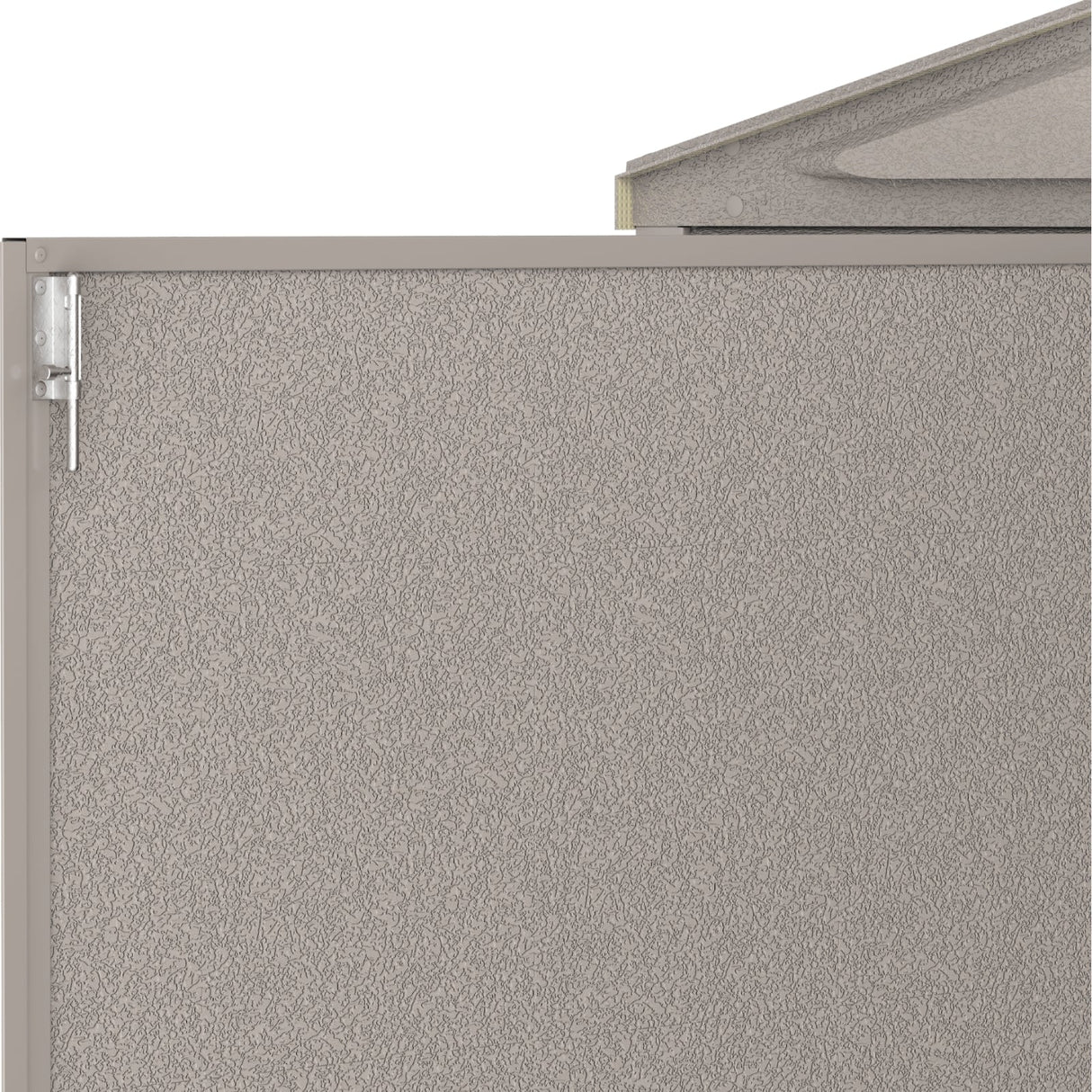 10.5x28.5 ft Vinyl Garage, Vinyl Storage Shed with Foundation, 2 Windows & Side Doors