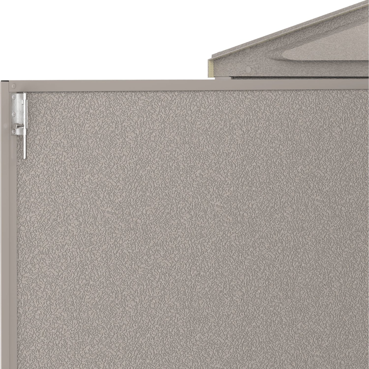 10.5x28.5 ft Vinyl Garage, Vinyl Storage Shed with Foundation, 2 Windows & Side Doors