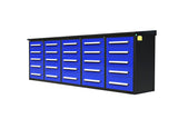10' Heavy Duty Workbench with 25 Drawers