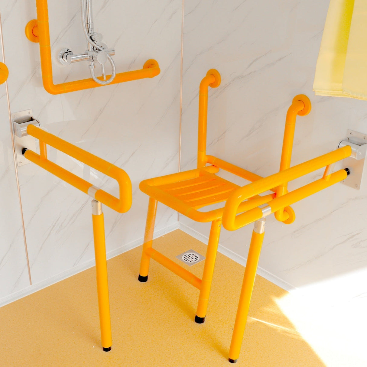 10ft Handicap-Accessible Portable Toilet with Shower