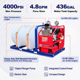 Greatbear Hot Water Pressure Washer with Water Tank
