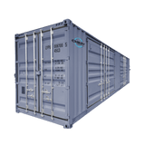 40ft High Cube Two Multi Doors Container with Logo