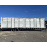 40ft High Cube Container with 4 Side Doors