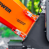 4" 7 HP 208cc Kinetic Drum Chipper