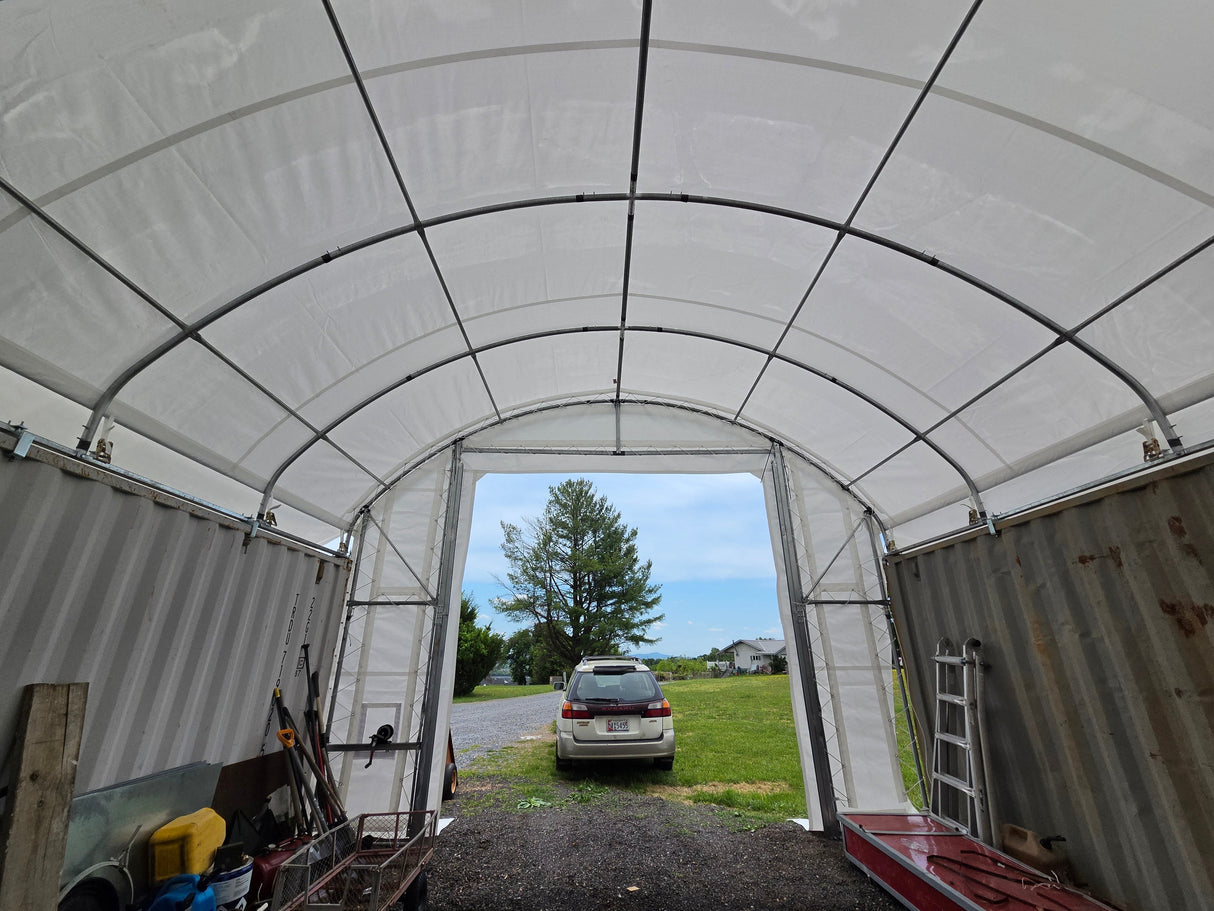Front Panel with Winch door for W20' Container Shelter