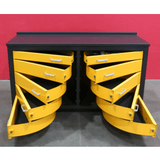 6ft Heavy Duty Mobile Workbench with 10 Drawers