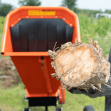 6" 14HP 429cc Cyclonic Drum Chipper Shredder (Electric Start)