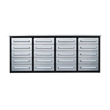 7ft Heavy Duty Garage Workbench Cabinet with 20 Drawers
