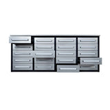7ft Heavy Duty Garage Workbench Cabinet with 20 Drawers
