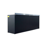 7ft Heavy Duty Workbench with 10 Drawers & 2 Cabinets