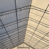 Double Truss Storage Shelter W70'xL120'xH28'