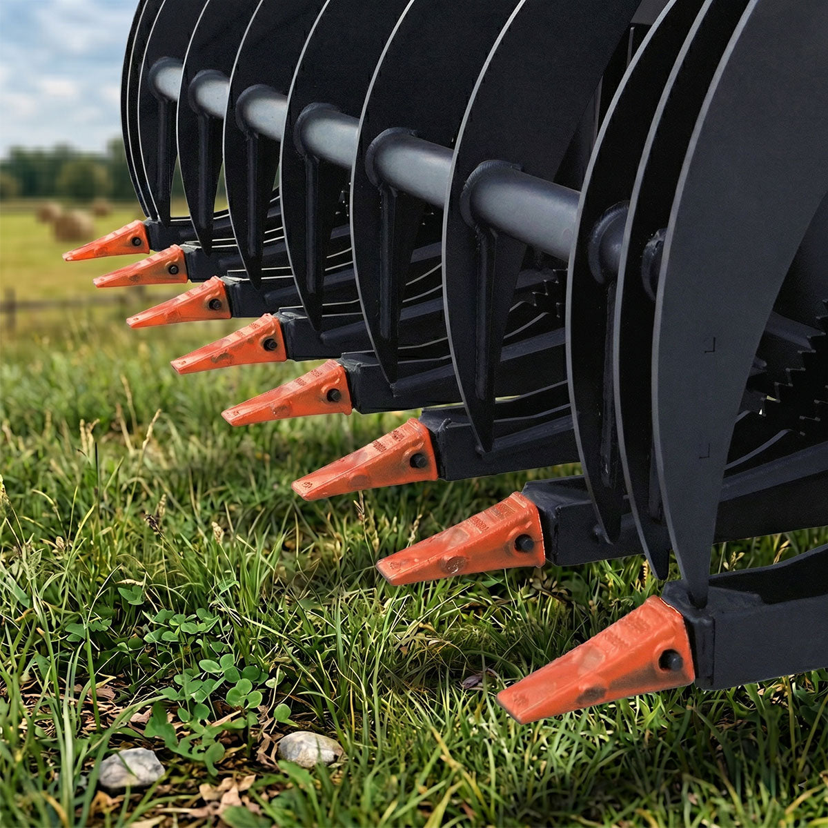 Greatbear 78'' Heavy Root Grapple Rake