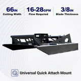 Greatbear Skid Steer 66'' Brush Cutter
