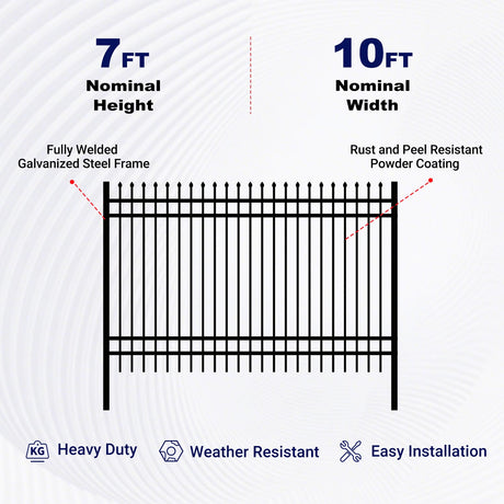 Greatbear 30 Wrought Iron Site Fencing