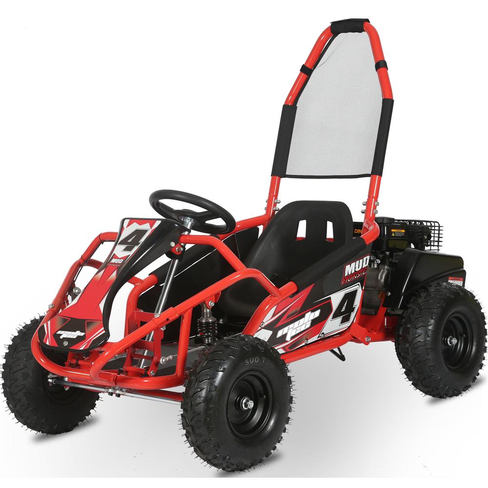 MotoTec | Mud Monster 98cc Go-Kart Full Suspension