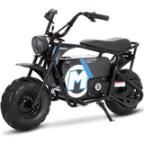MotoTec | 48V/12Ah 1000W Electric Mini Bike | MT-MiniBike-48v-1000w_Black