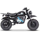 MotoTec | 60V/20Ah 1500W Electric Mini Bike | MT-MiniBike-60v-1500w_Black