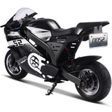 MotoTec | 48V/12Ah 1000W Pocket Bike | MT-EP-Super_Black