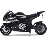 MotoTec | 48V/12Ah 1000W Pocket Bike | MT-EP-Super_Black