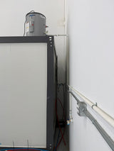 Portable Toilet with Fan-shaped Door Shower