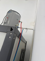 Portable Toilet with Fan-shaped Door Shower