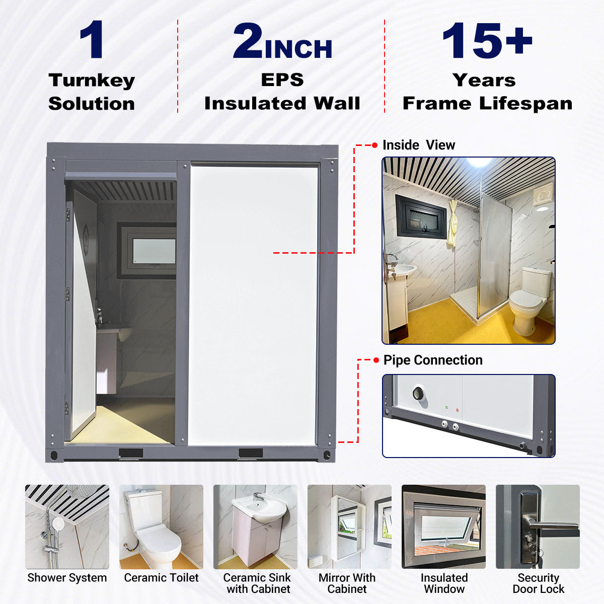 Portable Restroom w/ Showers