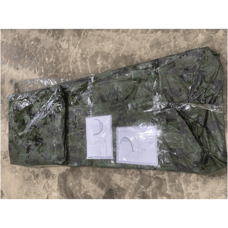 Front/Rear Panel with Roll-up Door for W40'xL80'xH20' Storage Shelter