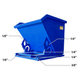 Greatbear Self Dumping Hopper - 1 Cubic Yard