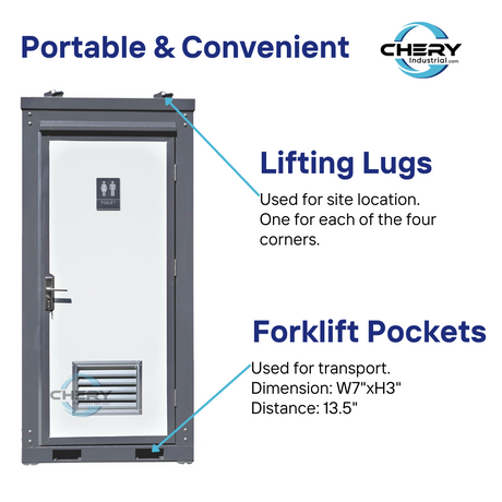 Portable Restroom w/ Sink