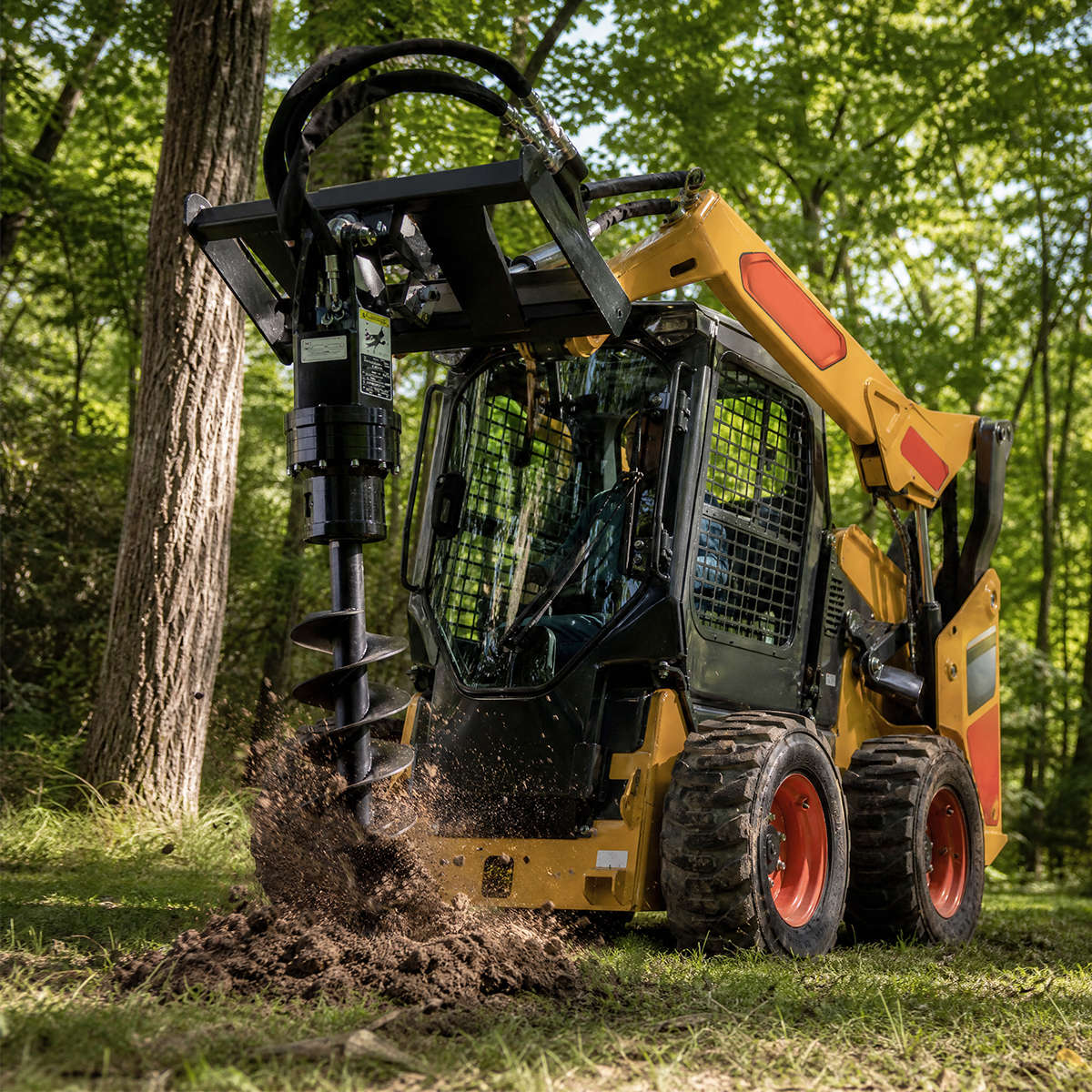 Greatbear Skid Steer Auger with 3 bits in 9'', 12'', 18''