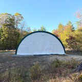 Single Truss Arch Storage Shelter W30'xL40'xH15'