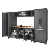 9-Piece Garage Storage Cabinet Set