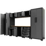 9-Piece Garage Storage Cabinet Set