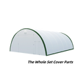 The Whole Set Cover Parts for Storage Shelter W30'xL40'xH15'