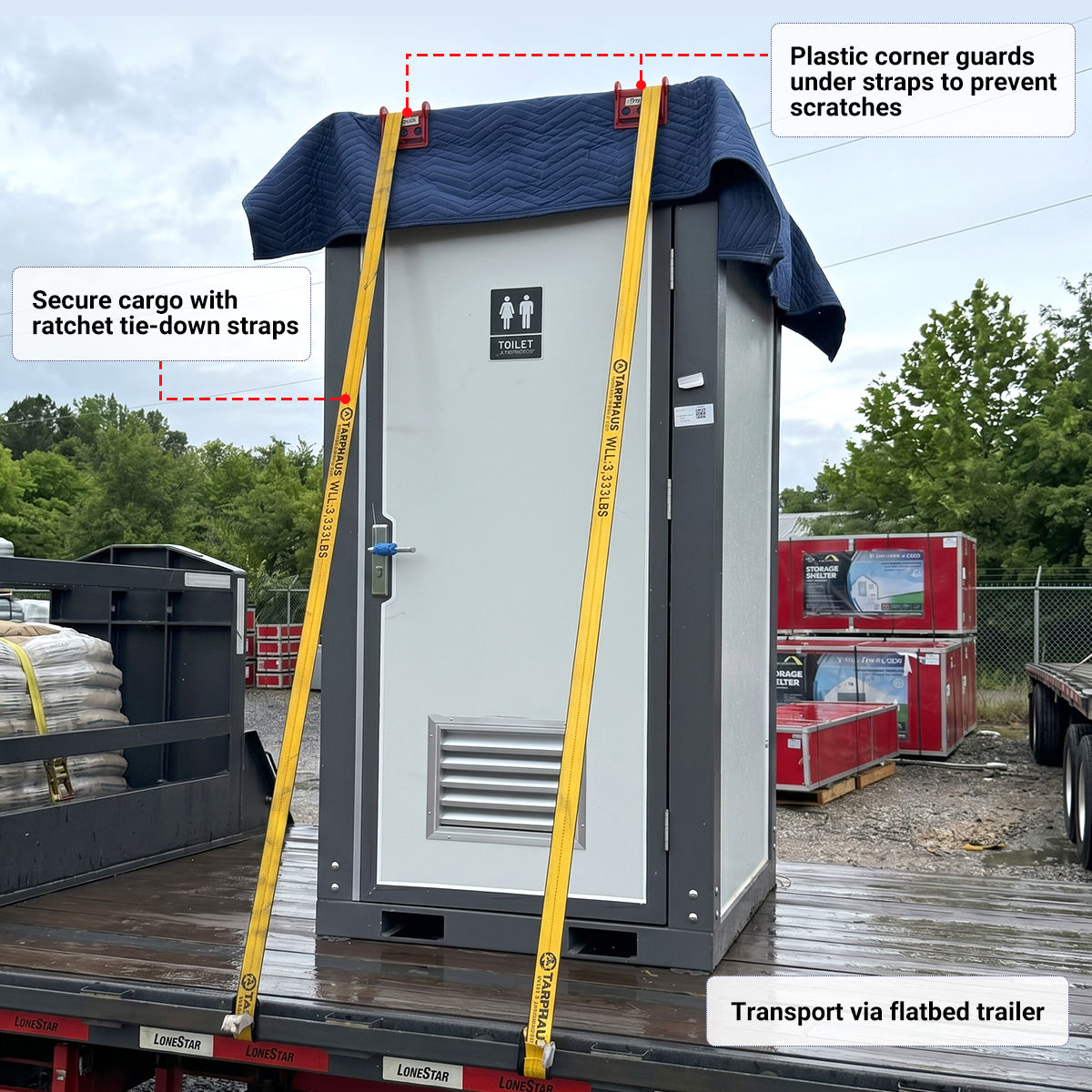 Portable Restroom w/ Sink