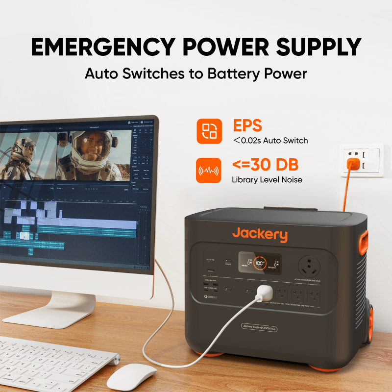 Jackery Portable Power Station  Explorer 2000 Plus