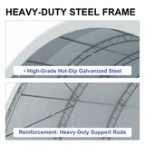 Fortified 20'x40' Double Truss Container Shelter