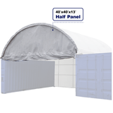 Half Front Panel for W40'xL40'xH13' (container outside)