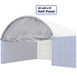 Half Panel with Frame for Container Shelter 40'x40'x15' , 22oz PVC