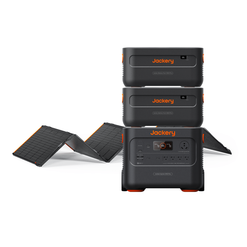 Jackery Solar Generator  2000 Plus Kit (6kWh)