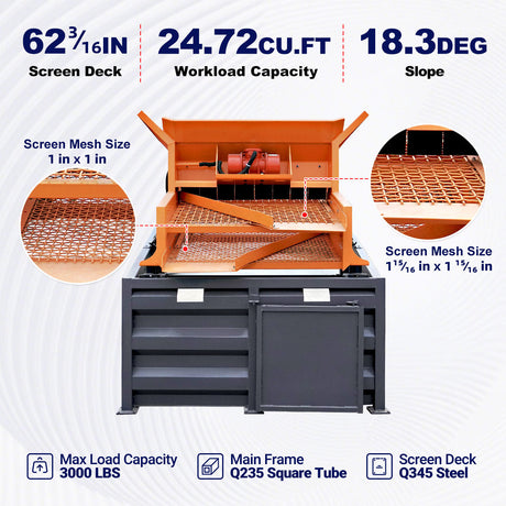 Greatbear Skid Steer Vibratory Screen
